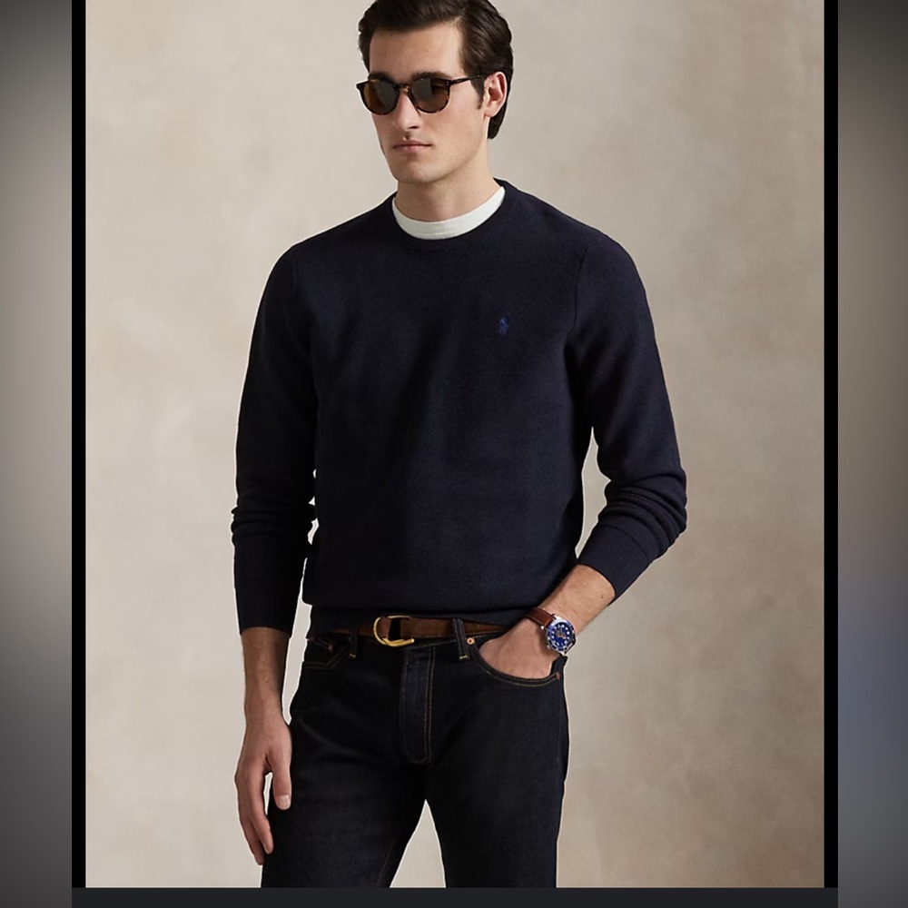 Polo Ralph Lauren Cotton Crew Neck Sweater